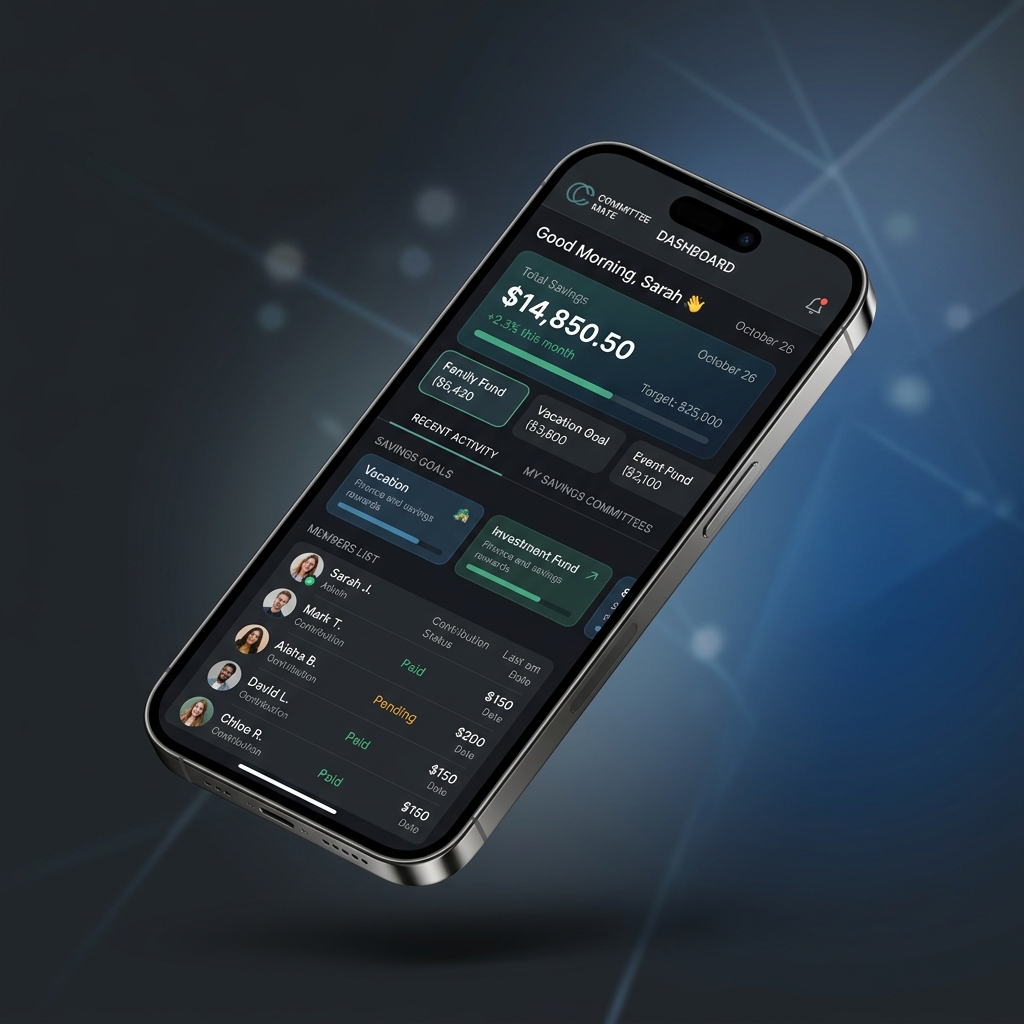 Committee Mate Mobile App Interface